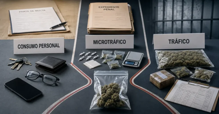Porte, consumo personal y microtráfico: cuál es la diferencia